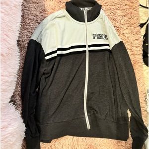 pink Victoria secret zip up